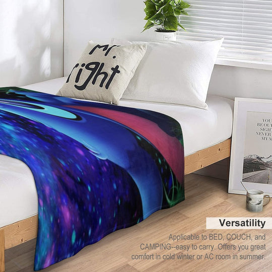 Stitch Butterfly Starry Sky Gift-ready Throw Blanket