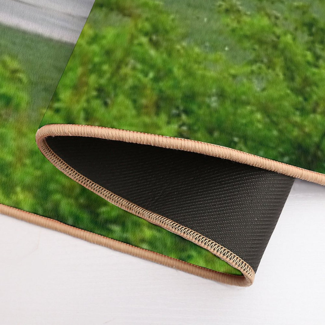 Jet2 Boeing 737 G-JZHP MAN to MAH  Easy To Clean Bath Mat