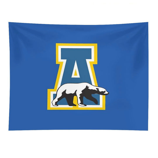 Alaska University Fans Art Tapestry