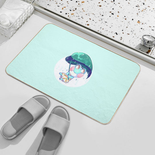 Lily  Repositionable Bath Mat
