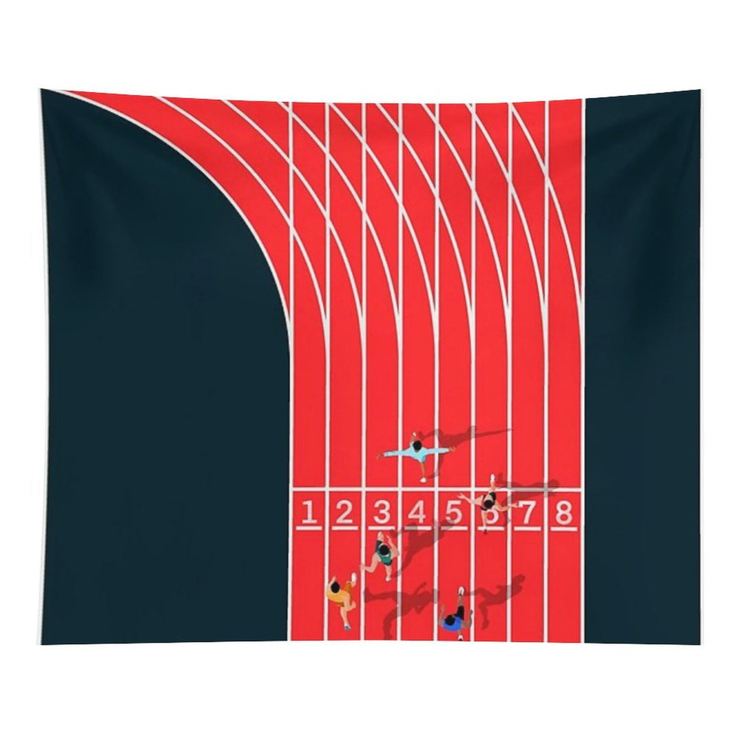 Finish Line Sprint Tapestry