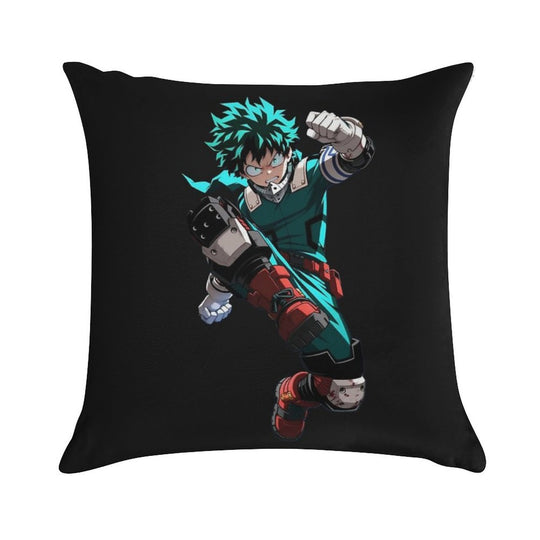 Izuku Midoriya - One For All Soft Warmth Comfort Throw Pillow