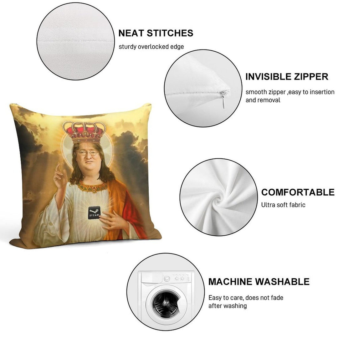 Gaben Soft Luxury Feel Throw Pillow
