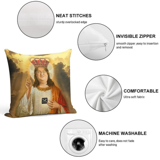 Gaben Soft Luxury Feel Throw Pillow