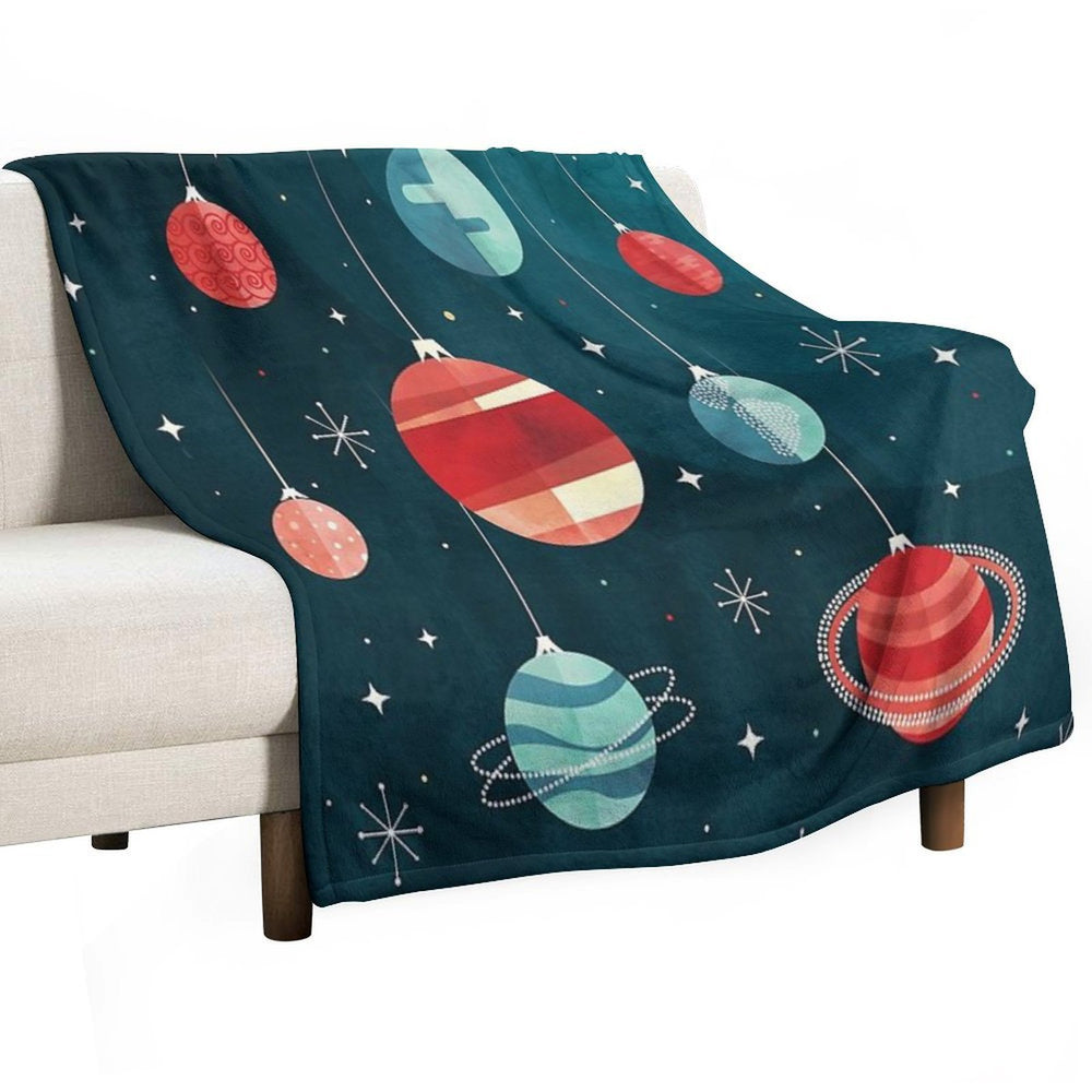Joy to The Universe Velvety-soft Throw Blanket