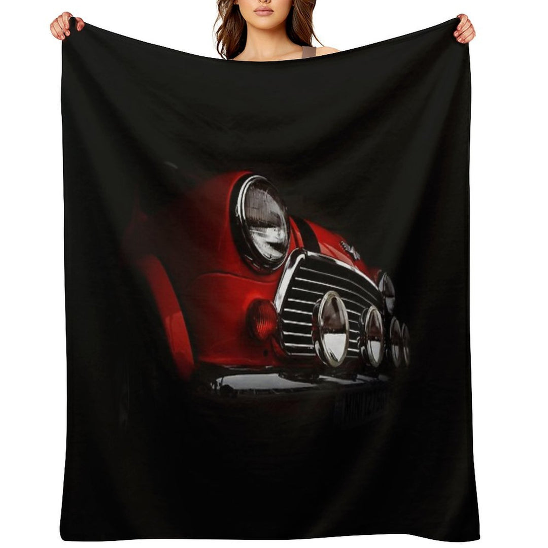 Mini Rally Machine-washable Throw Blanket