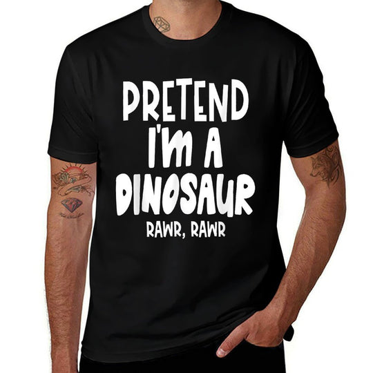 Fun Pretend Dinosaur - Lazy Halloween Dinosaur Costume  Classic T-Shirt