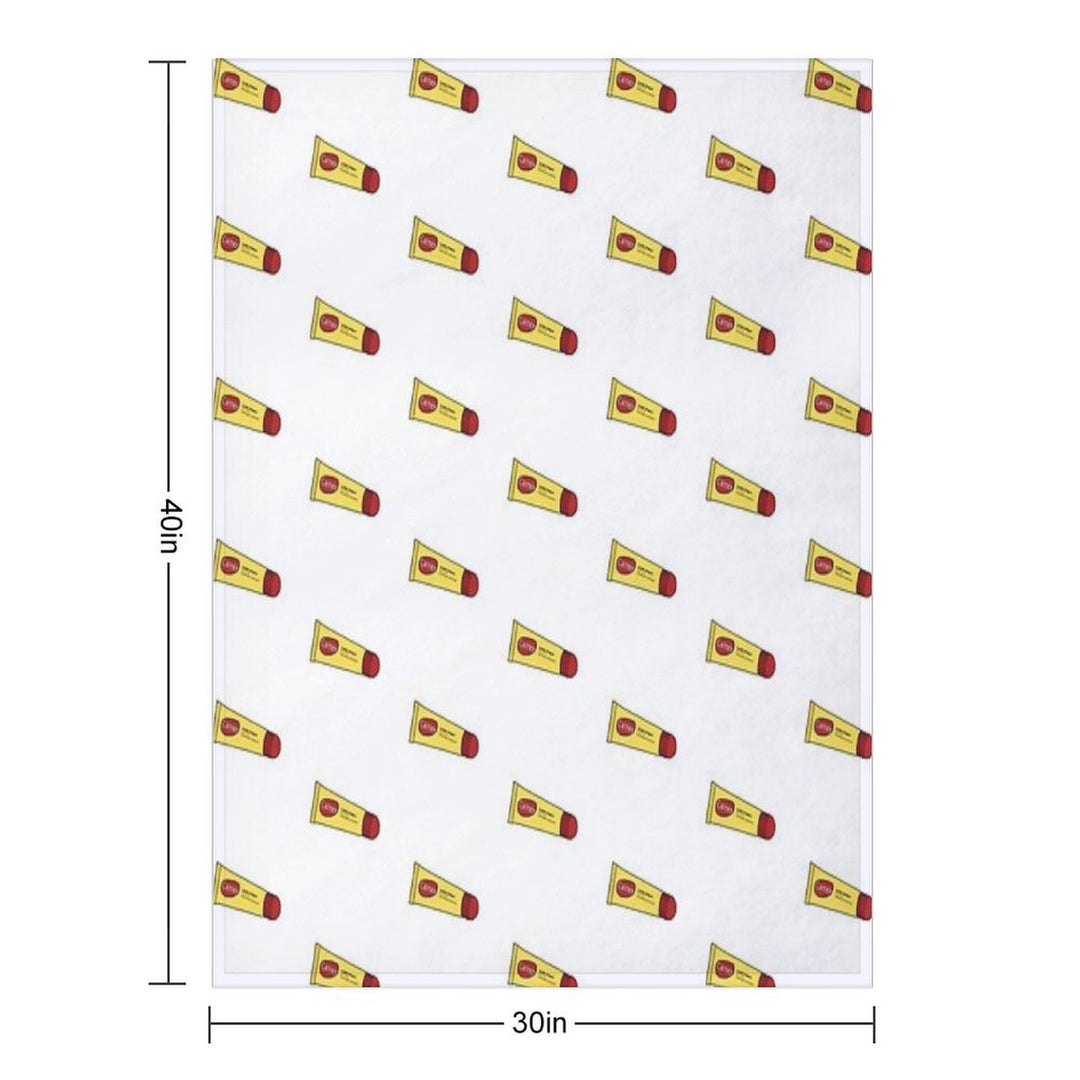 Carmex Lip Balm Comfort Throw Blanket