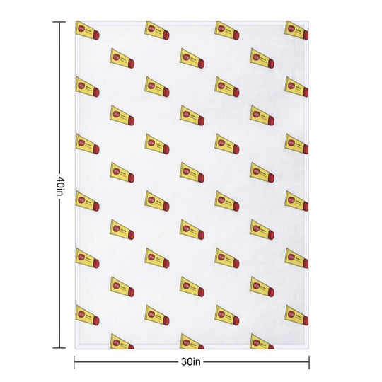 Carmex Lip Balm Comfort Throw Blanket