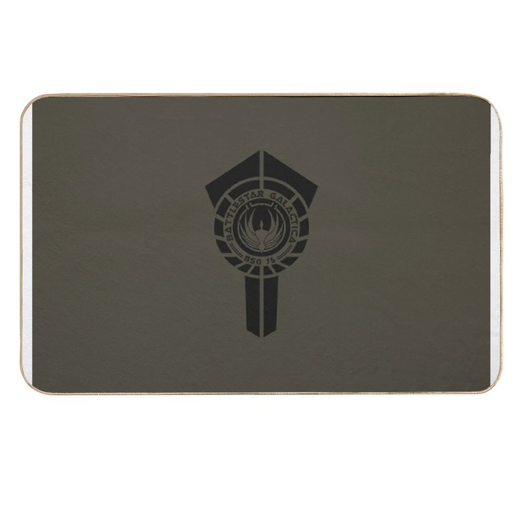 Battlestar Galactica Logo - So Say We All  Non-Slip Bath Mat