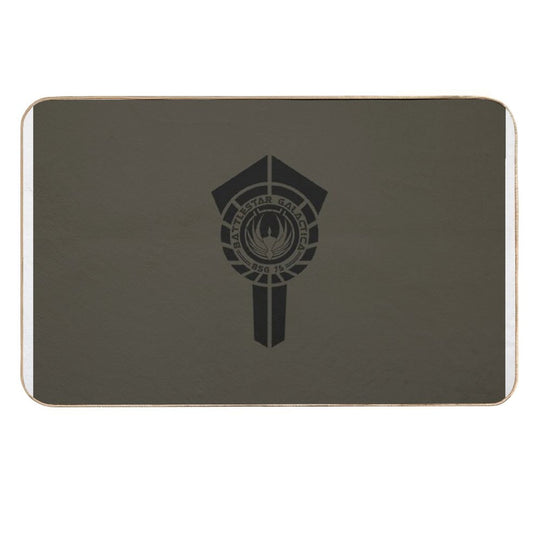 Battlestar Galactica Logo - So Say We All  Non-Slip Bath Mat