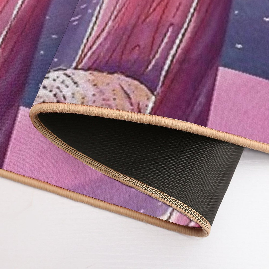 Sleepin' Pug  Pet-Safe Bath Mat