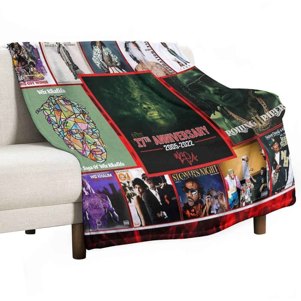 Greatest Albums 17th Anniversary 2005-2022 Lightweight Throw Blanket
