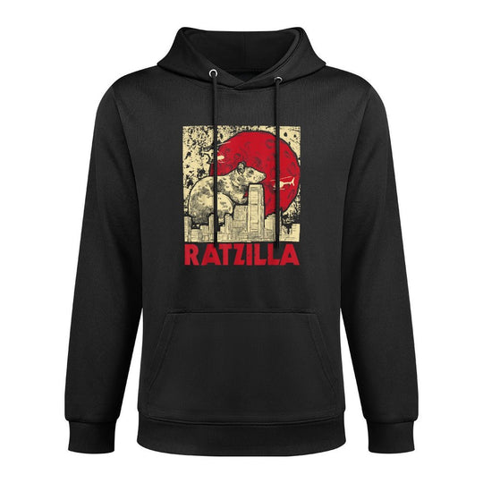 Ratzilla - Rat Whisperer Rodent Lover Rat Lover Adjustable Hood Hoodie