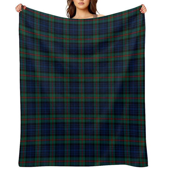 Clan MacKinlay Tartan Premium Throw Blanket