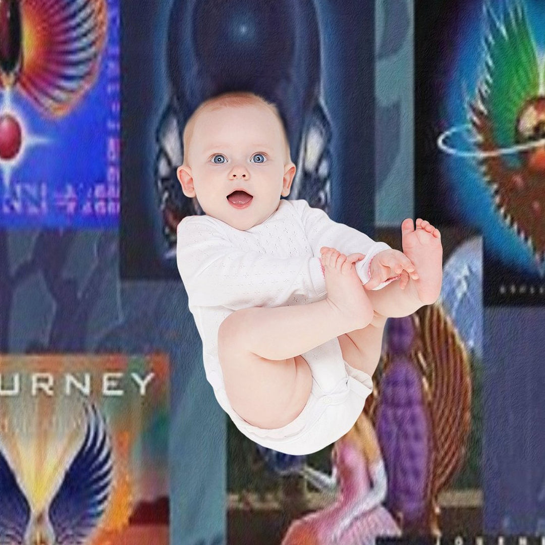 Collage Album Cover Easy Care Throw Blanket