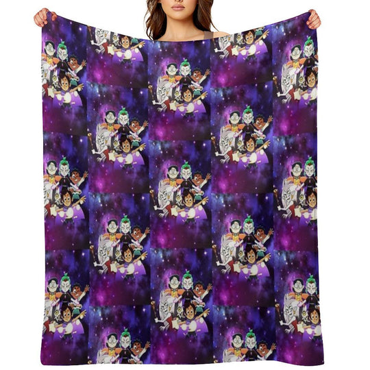 The Owl House Team Anti-pilling Throw Blanket