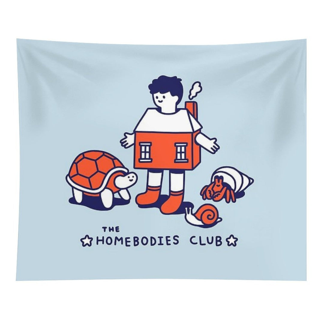The Homebodies Club Tapestry