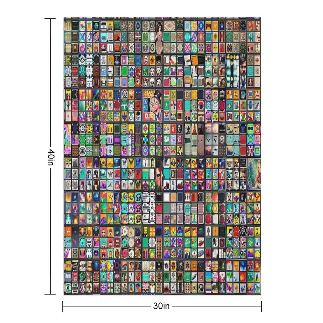 Variations on Tic Tac Toe Gift-ready Throw Blanket