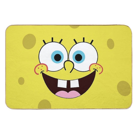 Spongebob  Fade-Resistant Bath Mat