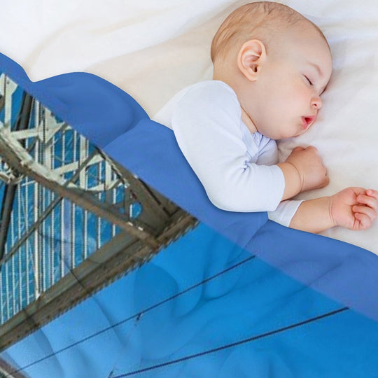 Tynemouth Metro Train Multi-functional Throw Blanket