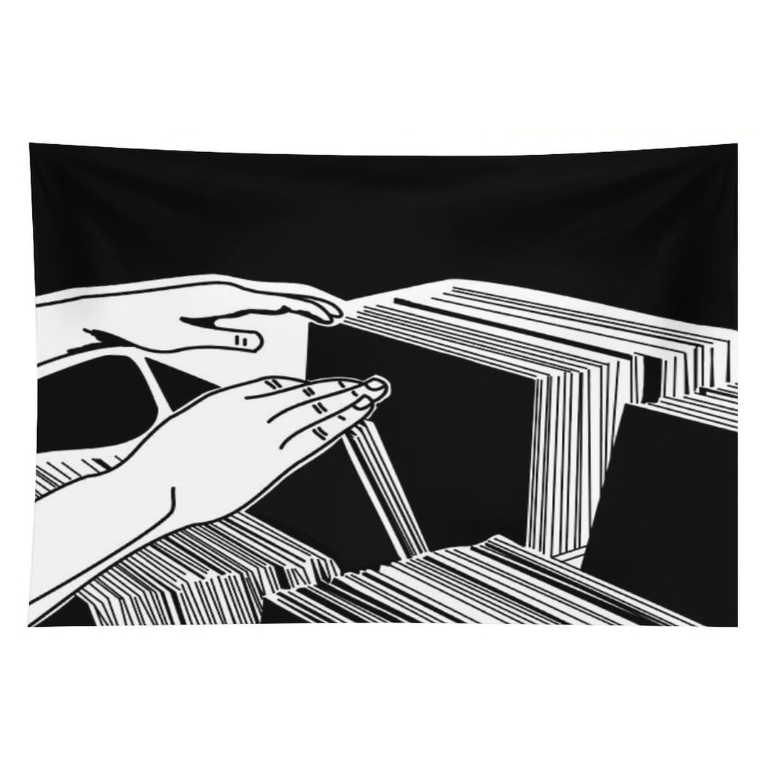 Crate Digger - Vinyl Records Tapestry