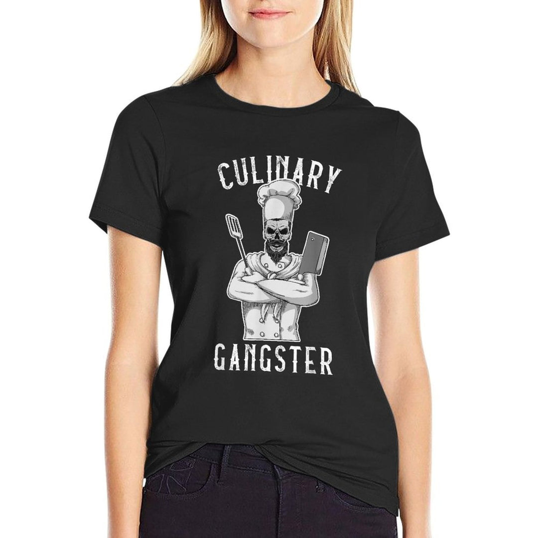 Culinary Gangster Cooking Kitchen Cook Chef Restaurant Grill  Versatile T-Shirt