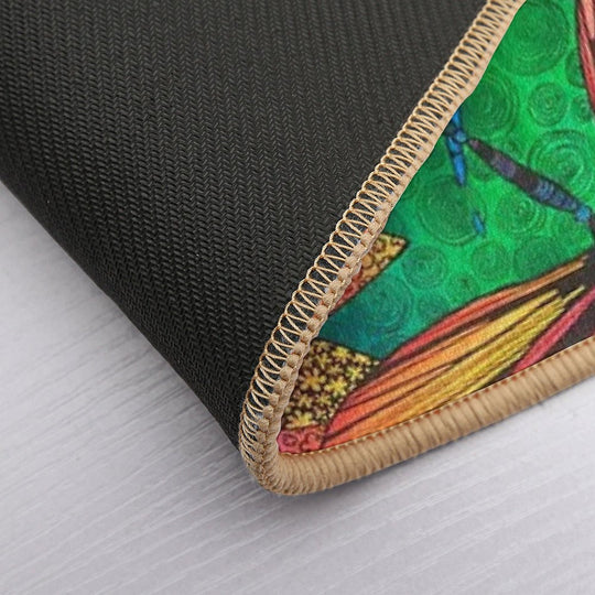Dragonfly Garden  Rapid-Drying Bath Mat