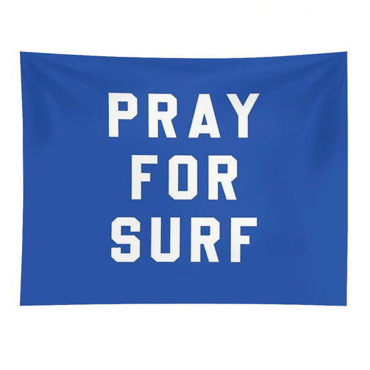 Pray for Surf - Blue Tapestry