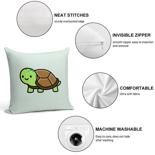 Turtle Soft Easy Maintenance Throw Pillow