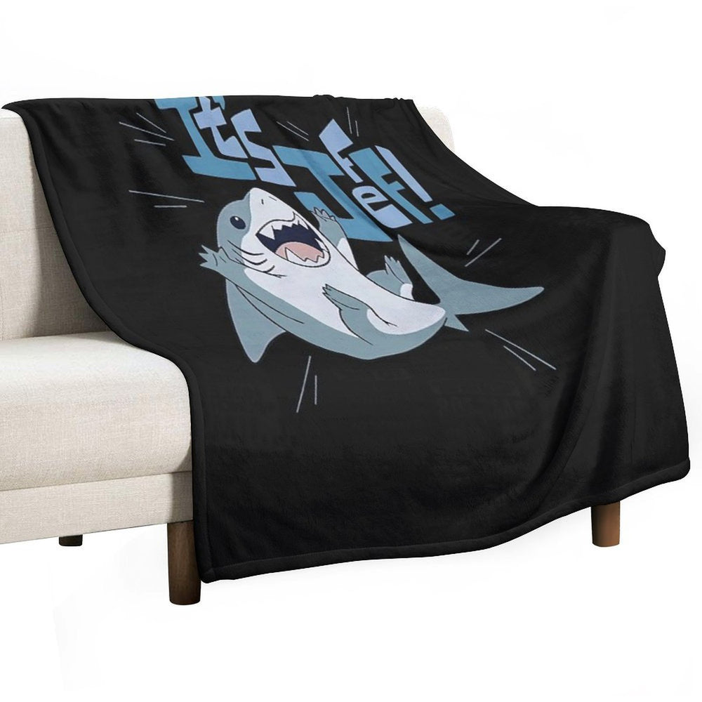 It’s Jeff The Landshark Compact Throw Blanket