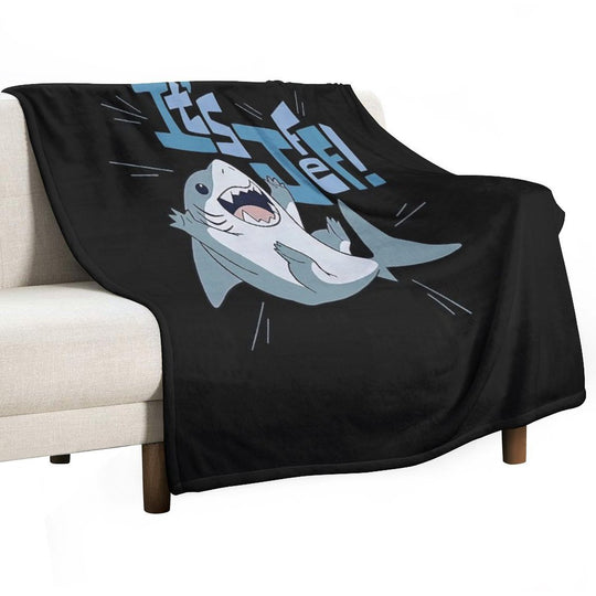 It’s Jeff The Landshark Compact Throw Blanket
