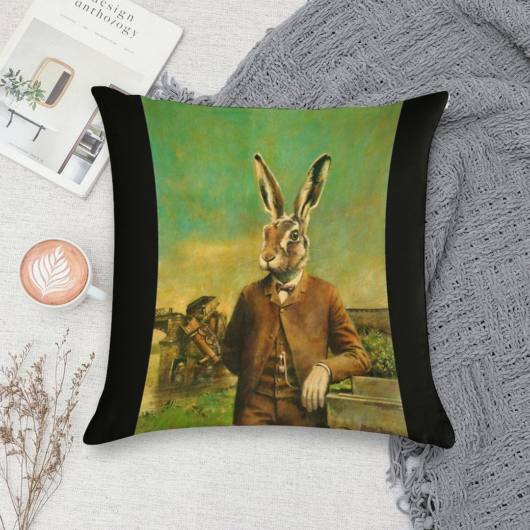 Hirsute Soft Durable Construction Throw Pillow