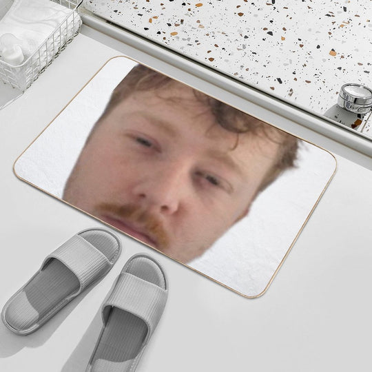 Gilly's Head  Long-Lasting Bath Mat