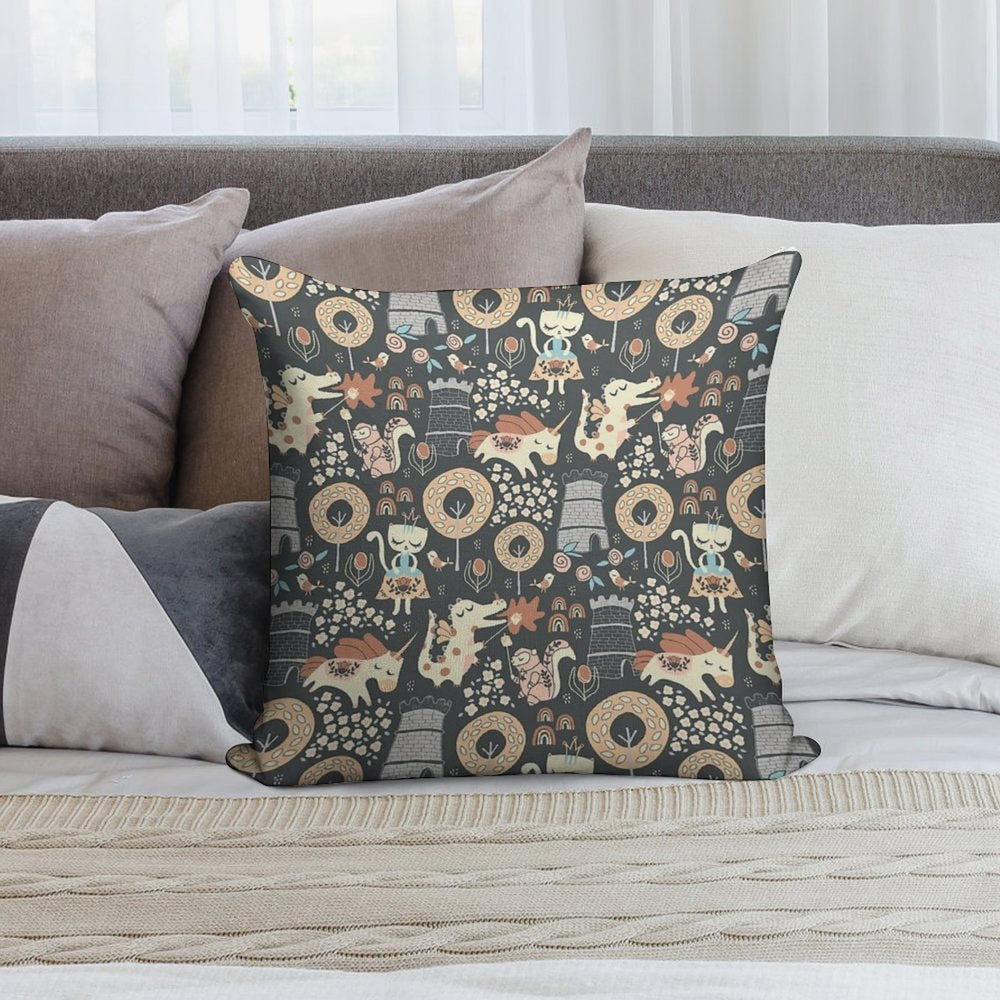 Animal Kingdom Soft Luxury Feel Throw Pillow