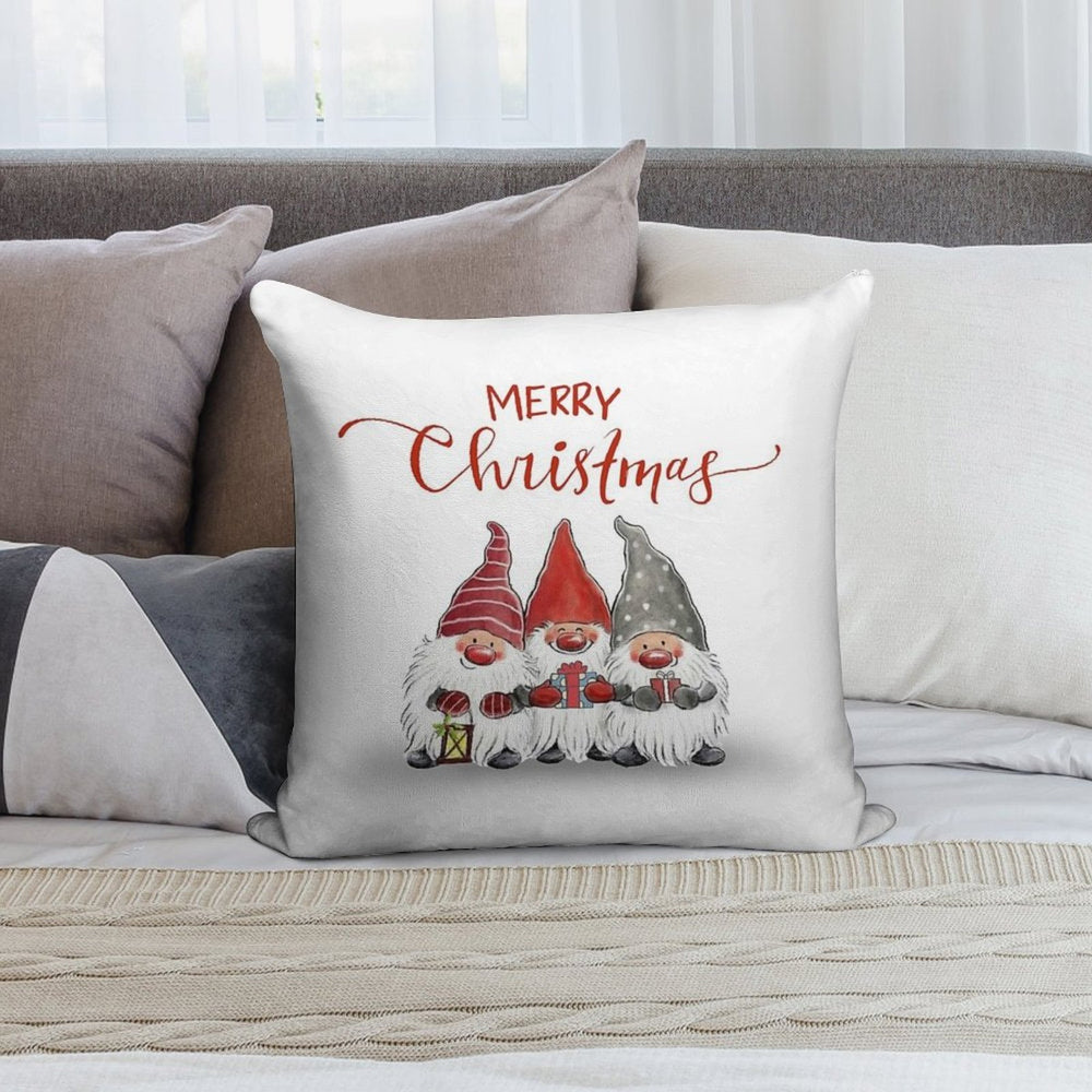 Merry Christmas Soft Easy Maintenance Throw Pillow