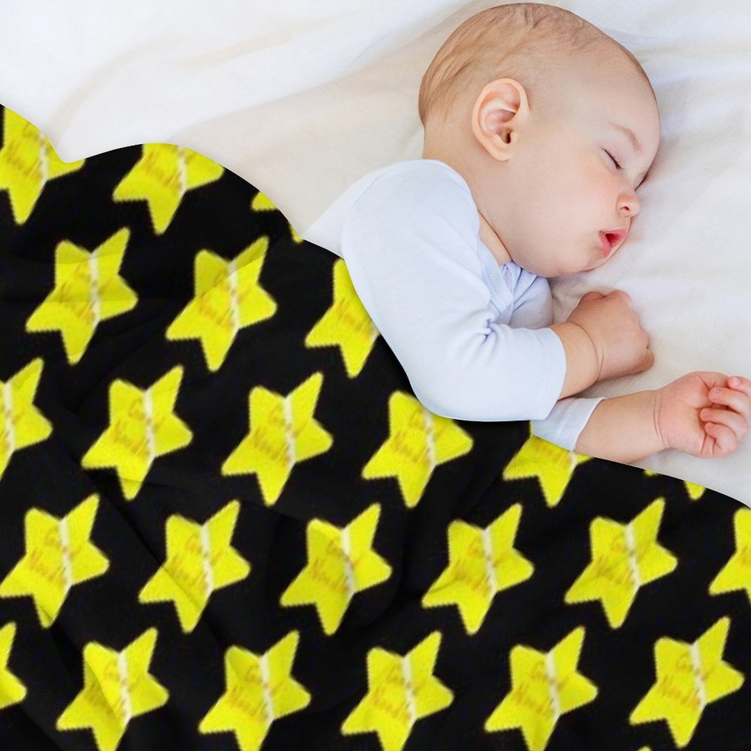 1 Big Good Noodle Award Star Spongebob Durable Throw Blanket