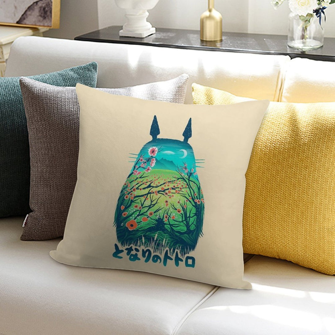 He Is My Neighbor Soft High-Density Material Throw Pillow