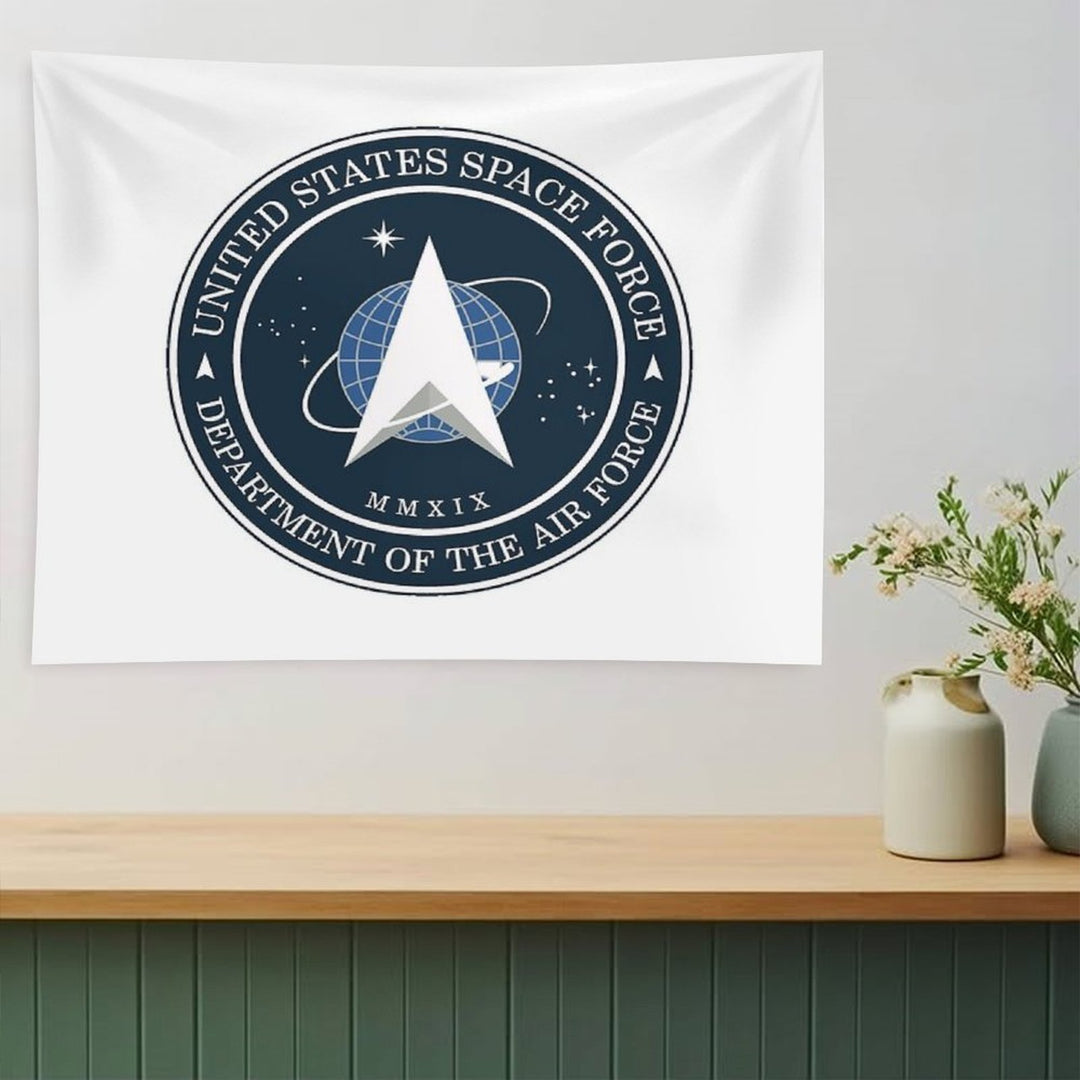 US Space Force Crest Tapestry