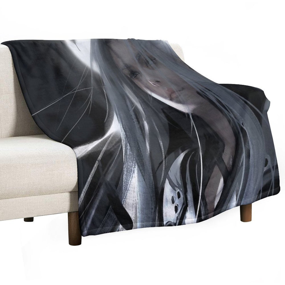 Sephiroth Final Fantasy VII Compact Throw Blanket