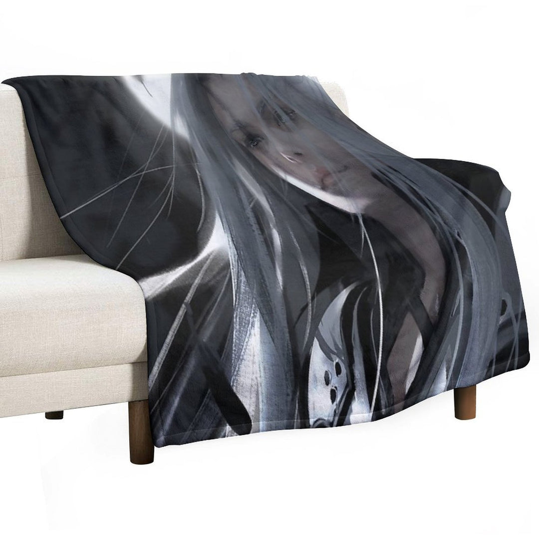 Sephiroth Final Fantasy VII Compact Throw Blanket