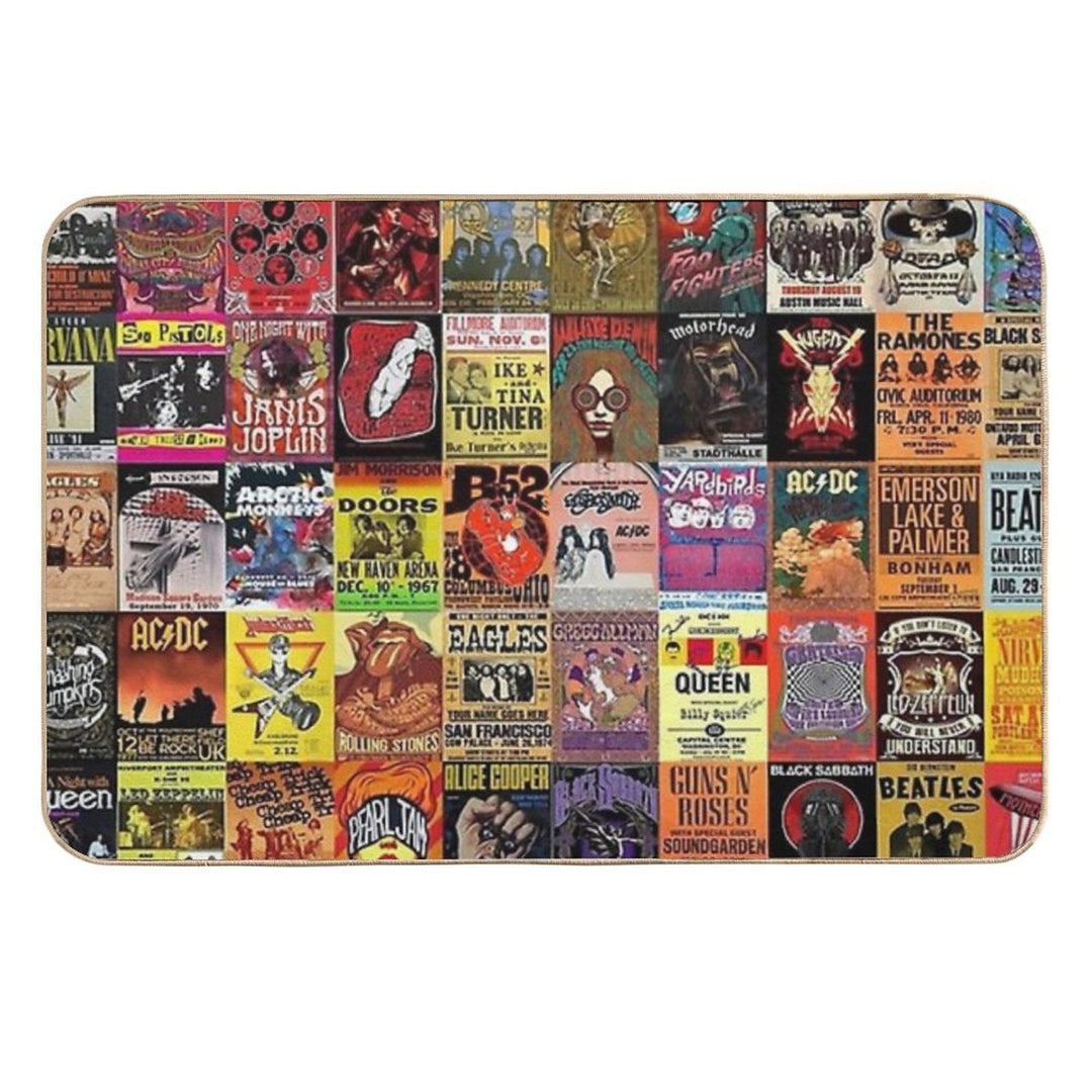 Rock Band  Rapid-Drying Bath Mat