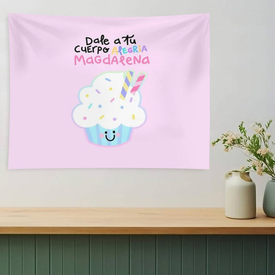 Give Your Body Joy, Cupcake Tapestry