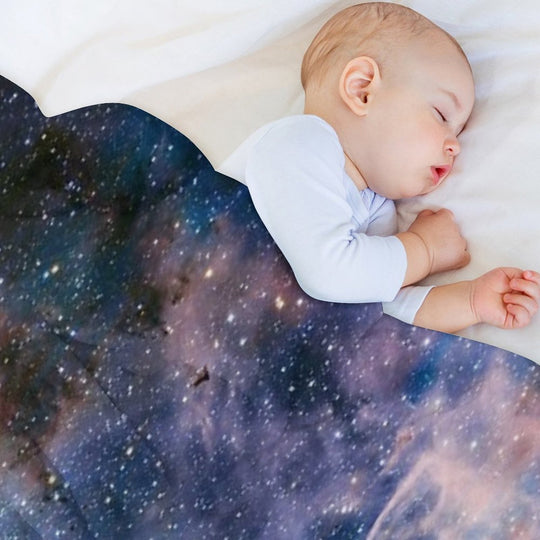 Galaxy - Nebula 01 Anti-pilling Throw Blanket