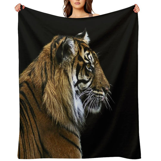 Tiger Multi-functional Throw Blanket