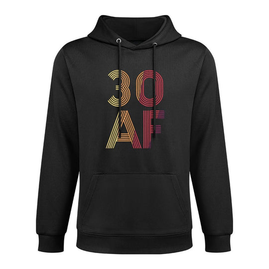 Vintage 30th Birthday - 30 AF Casual Wear Hoodie