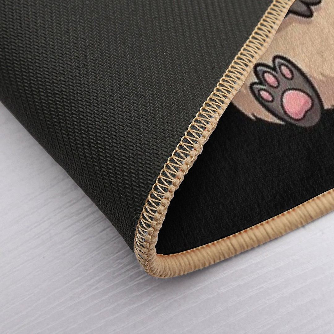 Chibi Capybara – Cute And Adorable Kawaii Animal Design  Rapid-Drying Bath Mat