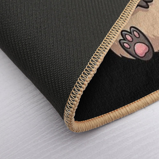 Chibi Capybara – Cute And Adorable Kawaii Animal Design  Rapid-Drying Bath Mat