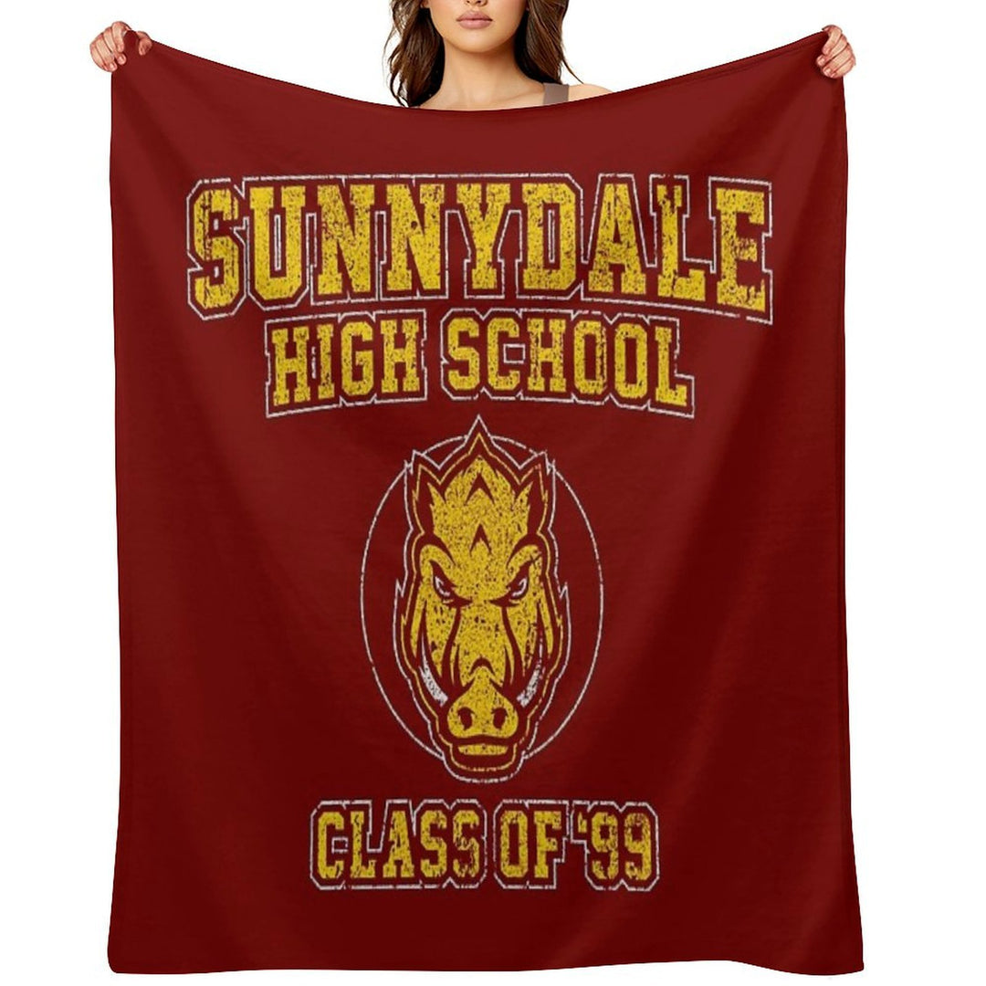 Sunnydale High School Class of '99 Machine-washable Throw Blanket