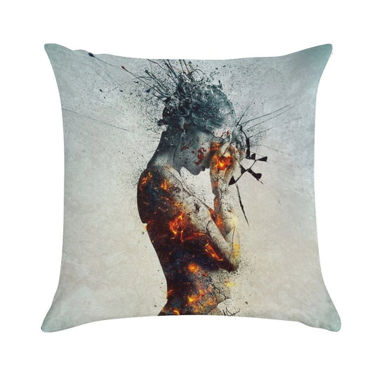Deliberation Soft Warmth Comfort Throw Pillow